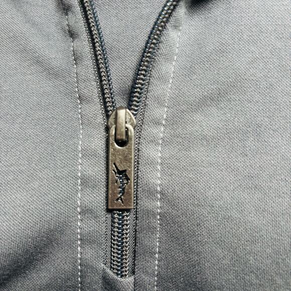 Tommy Bahama‎ Men's Kohala Peak Quarter-Zip Sweater, Gray, XXL 0302 - Picture 3 of 8